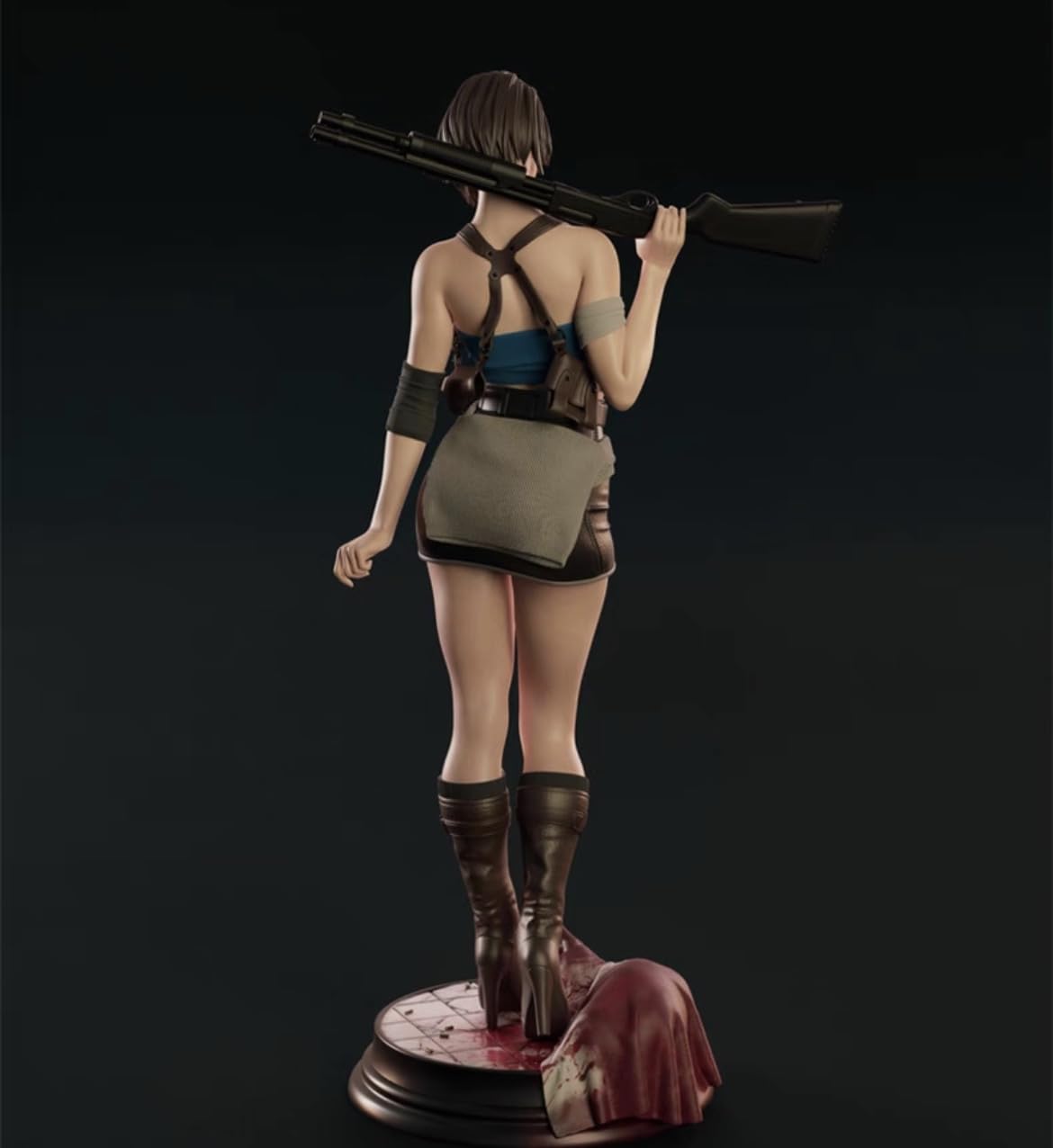 ジル　バイオハザード　ガレージキット　未塗装未組立　エイダのみ(エイダは別売り) Amazon | 1/8 ガレージキット フィギュア 240mm 未塗装 ジル
